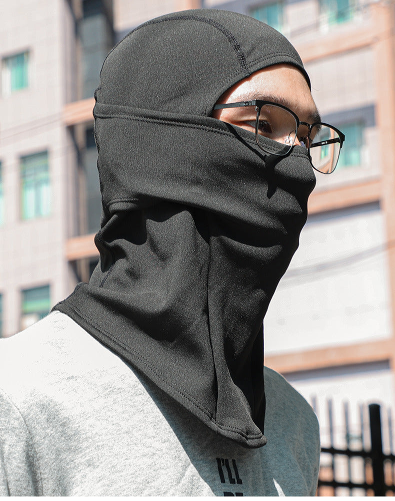 Windproof And Warm Balaclava (Black)