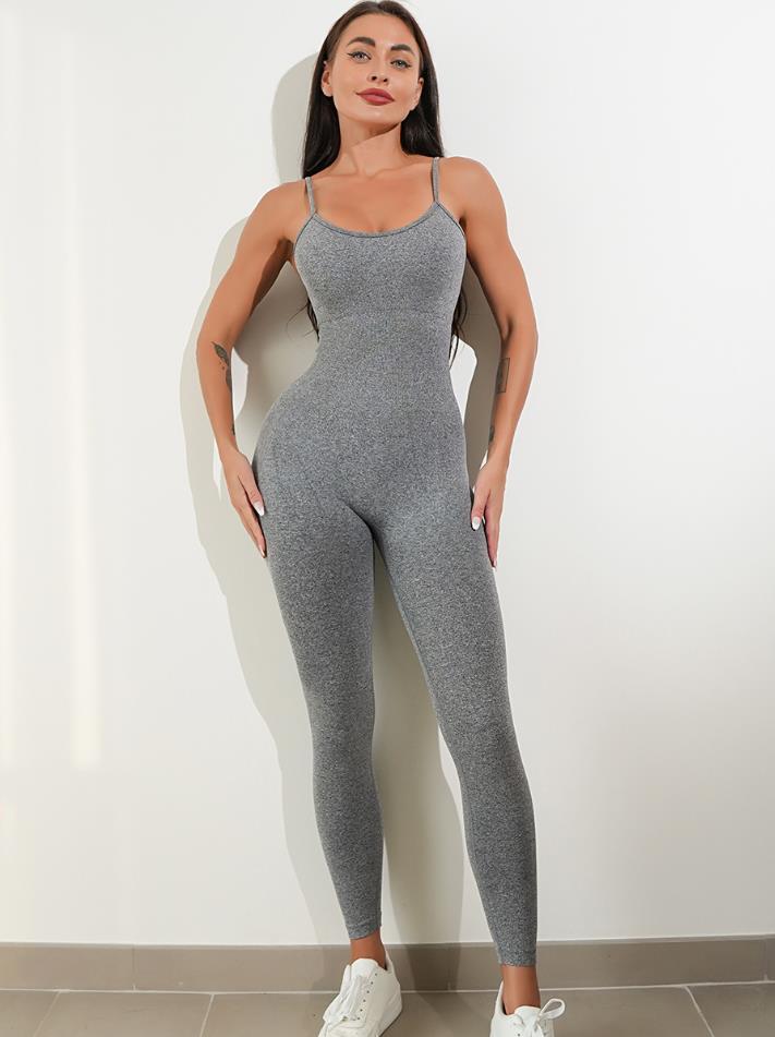 Womens Sexy Unitard One Piece Jumpsuit Spaghetti Strap w/Tummy Control (Multiple Colors)