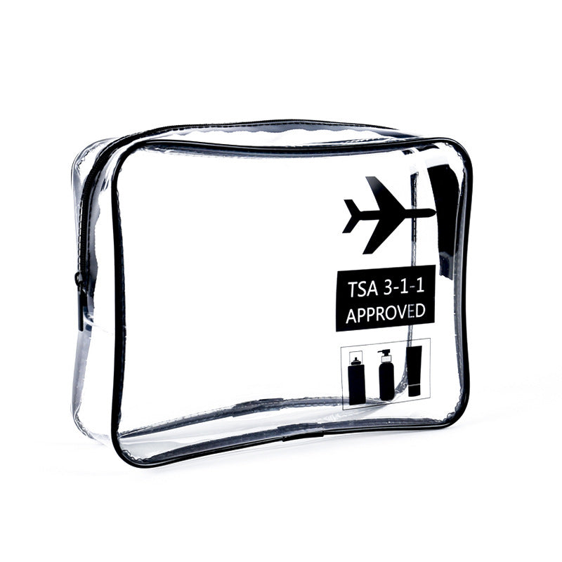 Transparent Waterproof Large Capacity Toiletry Bag (FDA Approved)