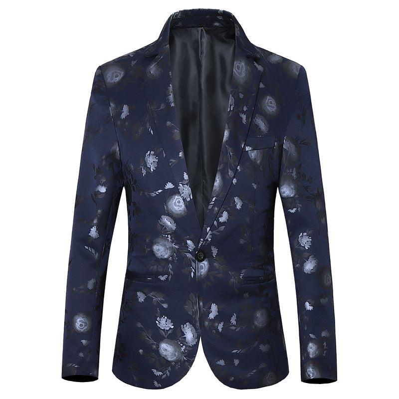 Men's Floral Suit Jacket (Multiple Colors)