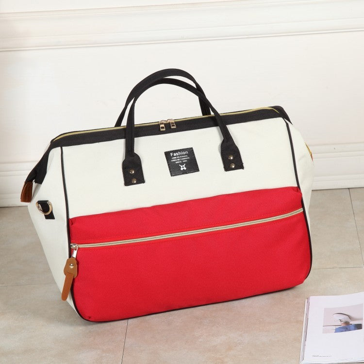 Fashionable Contrast Travel Bag (Multiple Colors)