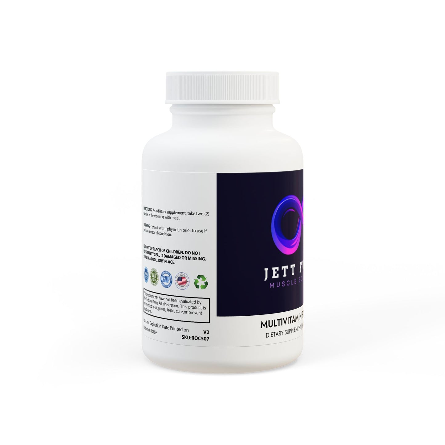 Jett Fuel Multivitamin for Men Supplement (60 Capsules)