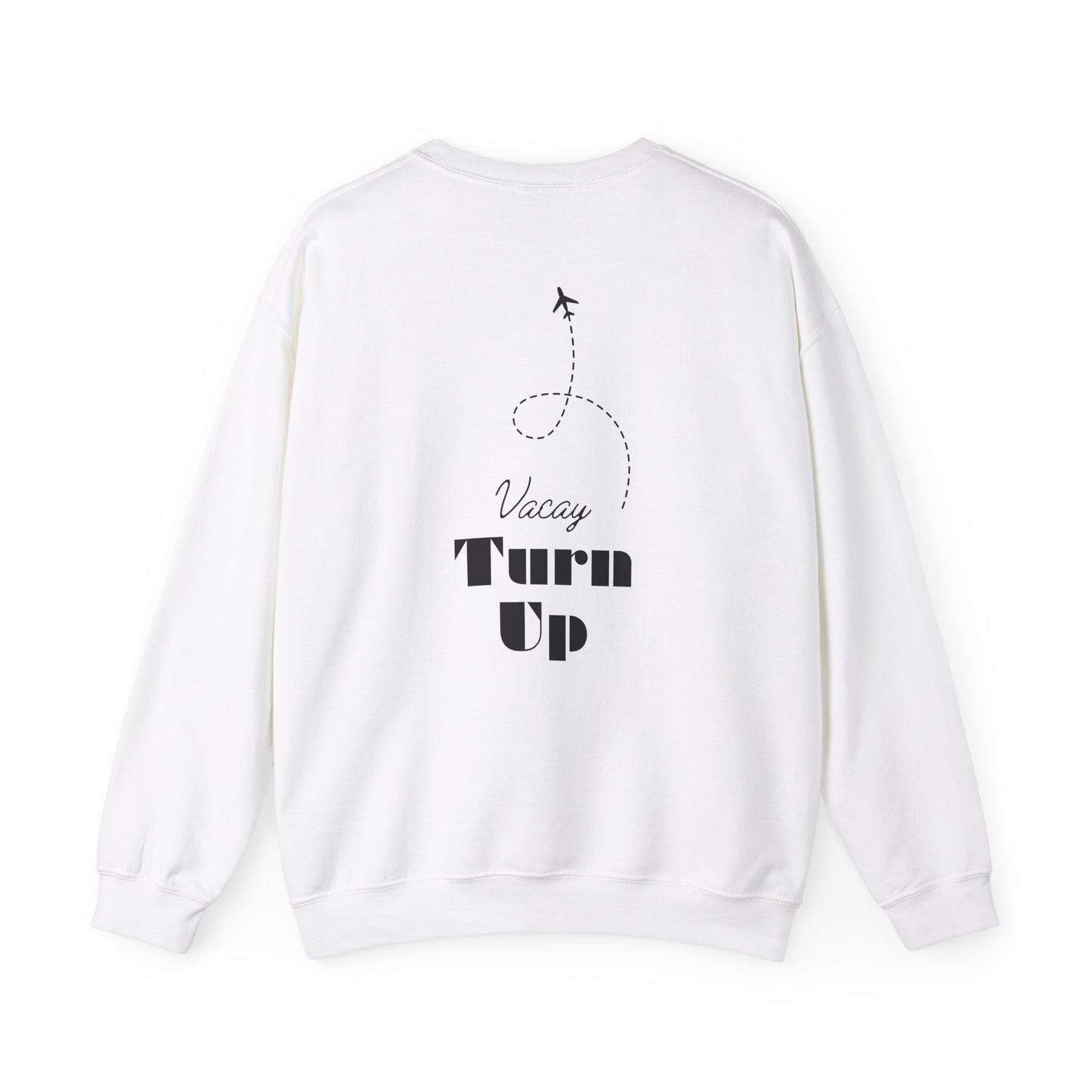 The Jettsetter "Vacay Turn Up" Unisex Heavy Blend™ Crewneck Sweatshirt