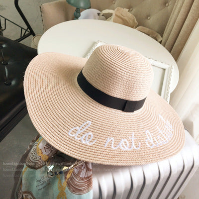 "Do Not Disturb"  Woman's Beach Hat (Multiple Colors)