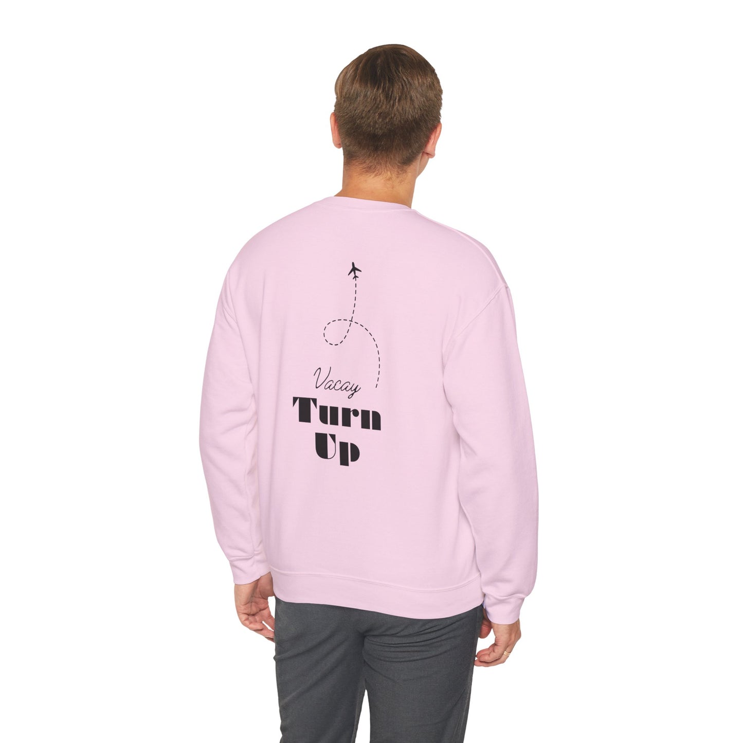 The Jettsetter "Vacay Turn Up" Unisex Heavy Blend™ Crewneck Sweatshirt