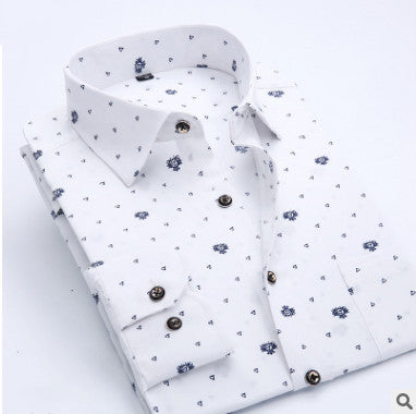 Mens Designer Print Dress Shirts (Multiple Patterns)