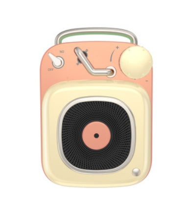 Retro Portable Mini Speaker (Multiple Colors)