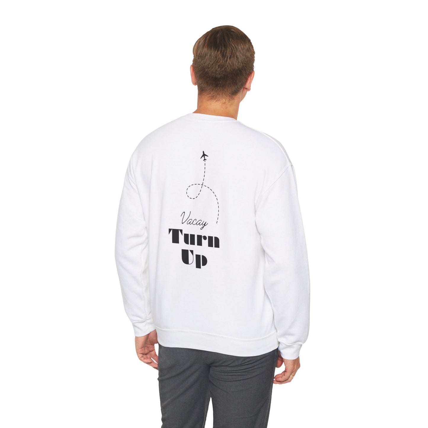 The Jettsetter "Vacay Turn Up" Unisex Heavy Blend™ Crewneck Sweatshirt