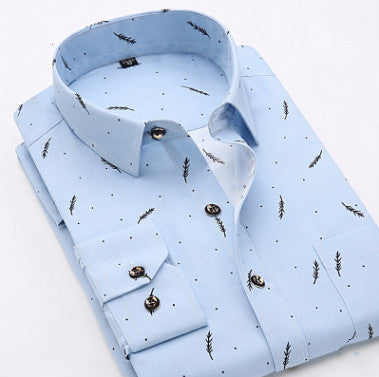 Mens Designer Print Dress Shirts (Multiple Patterns)