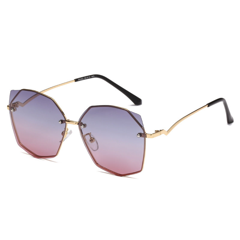 Stylish Polygon Woman's Sunglasses (Multiple Colors)