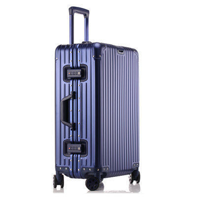 Aluminum Magnesium Alloy Luggage Large Capacity Trolley Case (Multiple Colors)