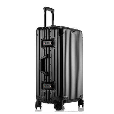 Aluminum Magnesium Alloy Luggage Large Capacity Trolley Case (Multiple Colors)