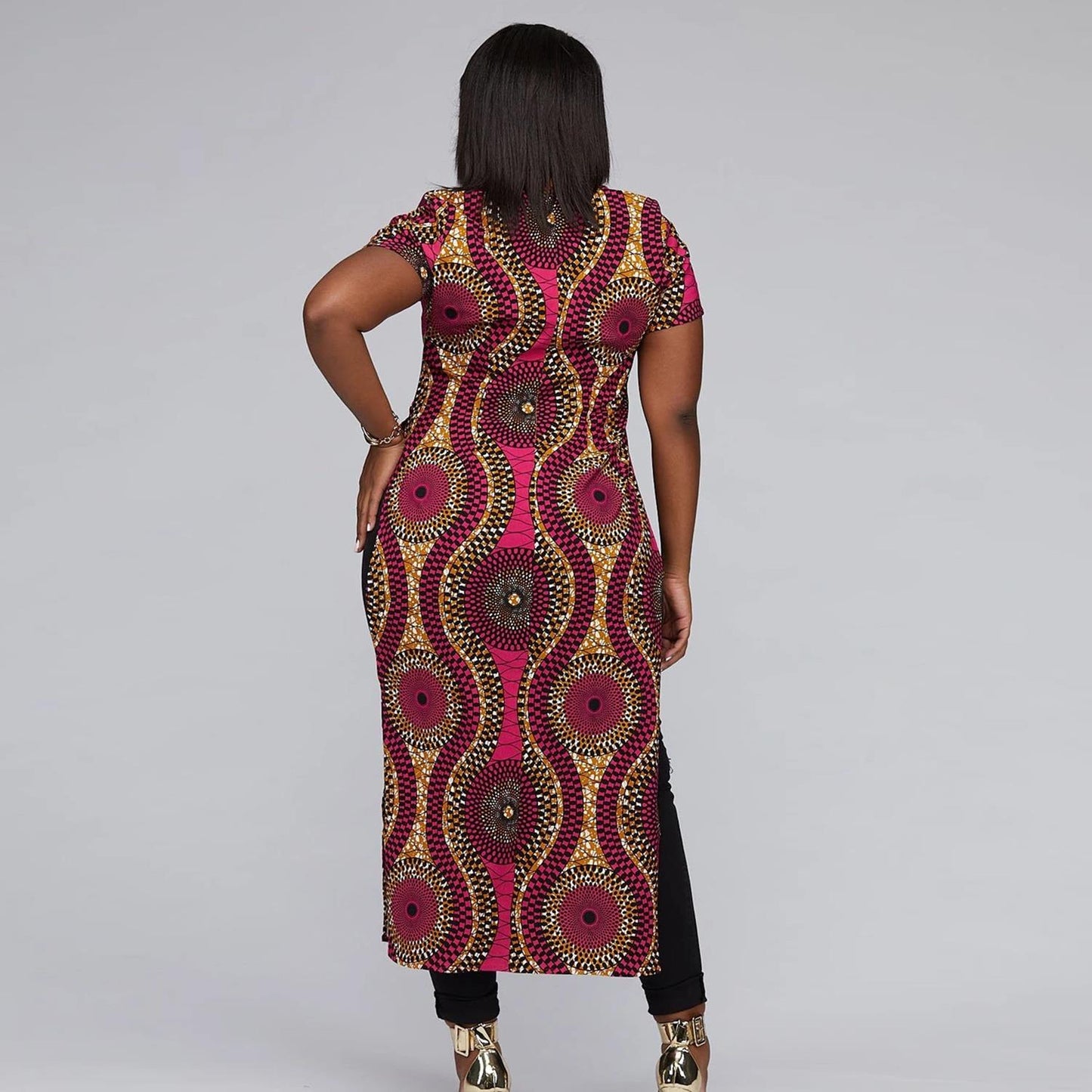 Ethnic Printed Dress (Multiple Colors)