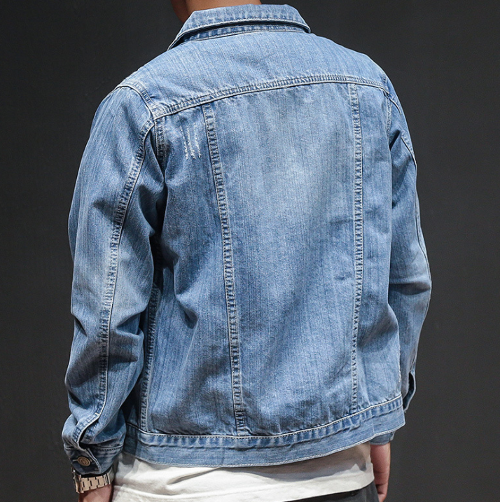 Mens Classic Denim Jacket (Multiple Colors)