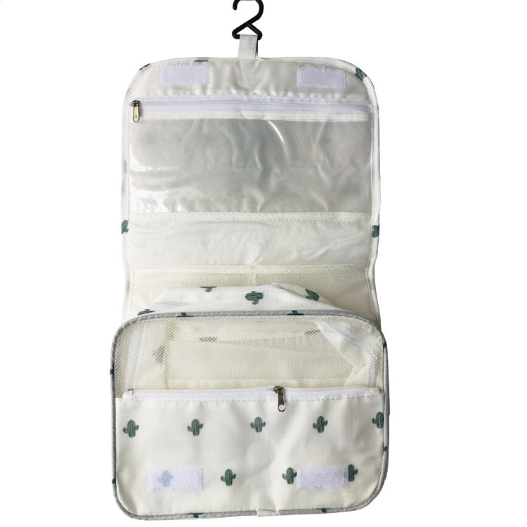 Hanging Foldable Storage Bag For Travel Toiletry Bag (Multiple Colors/Designs)