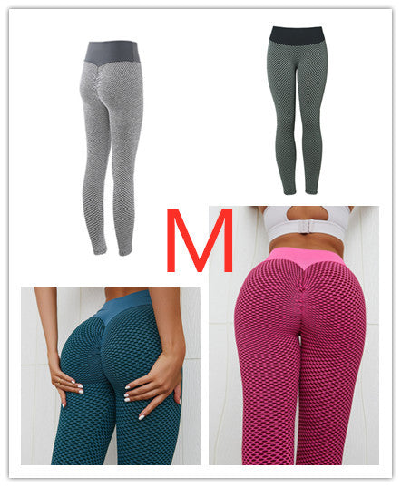 Butt Enhancing Leggings Fitness Yoga Pants Women's Seamless High Waist Breathable Gym Leggings (Multiple Colors)