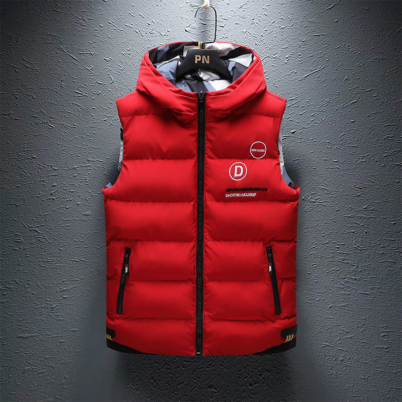 Nomcler Mens Reversible Puffer Vest (Multiple Colors)