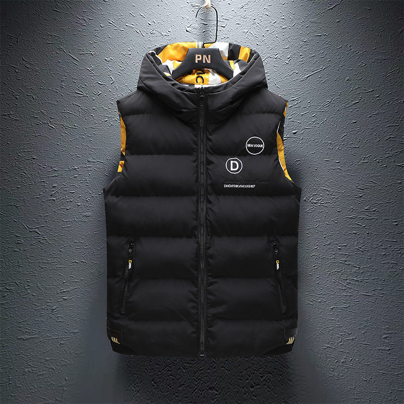 Nomcler Mens Reversible Puffer Vest (Multiple Colors)