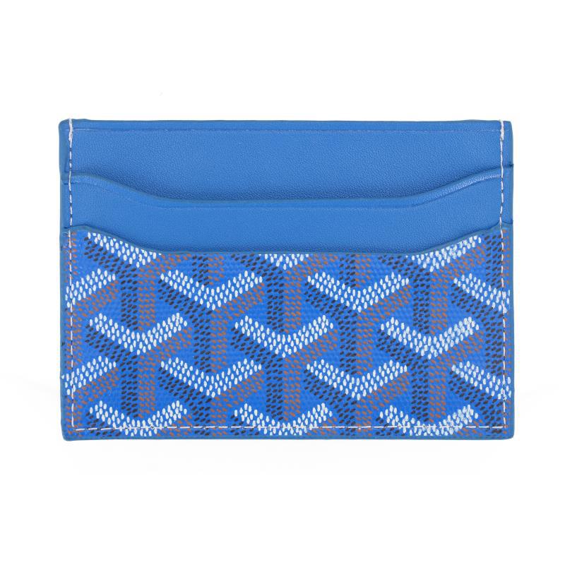 Designer Inspired "Goyard" Card Holder (Multiple Colors)