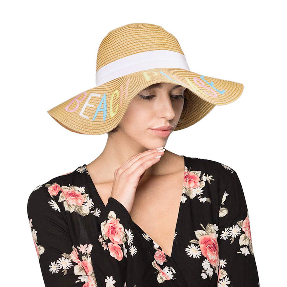 Multiple Sayings Women's Sun Hat (Multiple Colors)