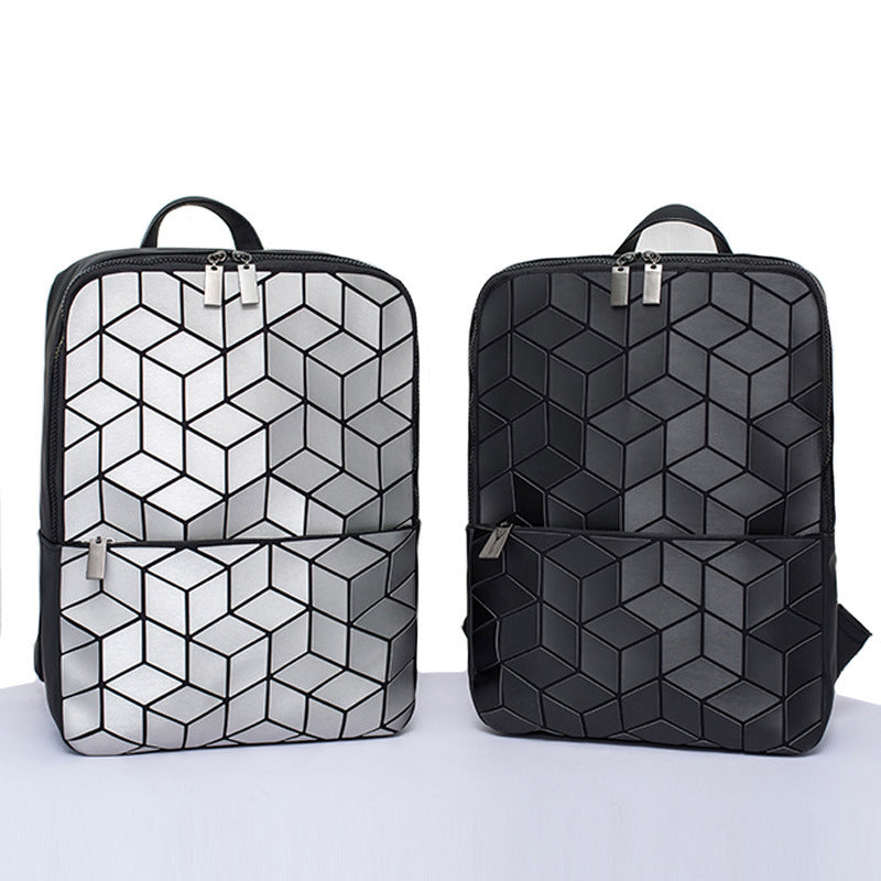 Geometric Pattern Computer Backpack (Multiple Colors)