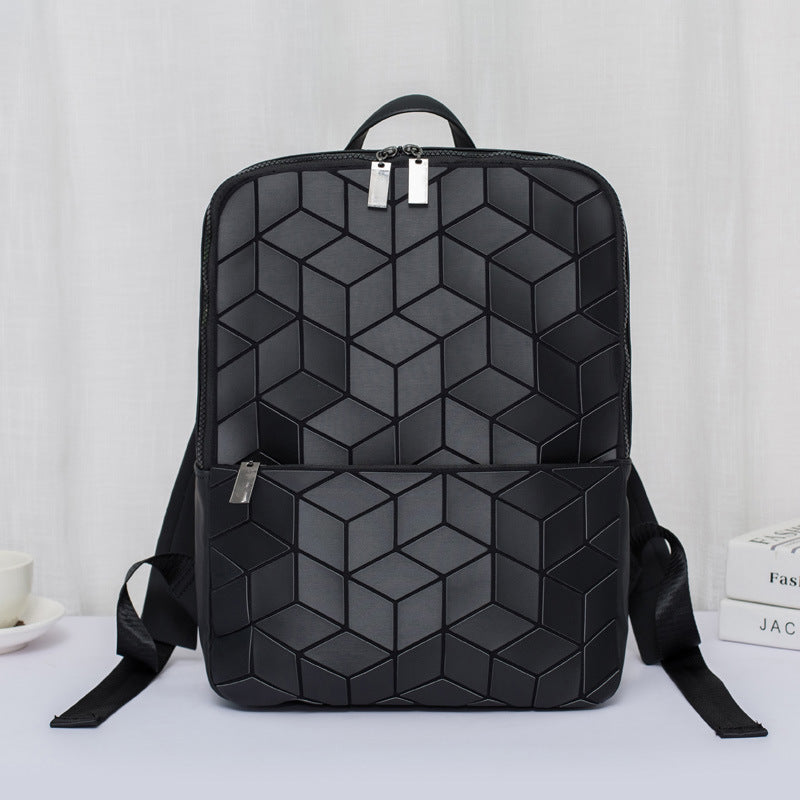 Geometric Pattern Computer Backpack (Multiple Colors)