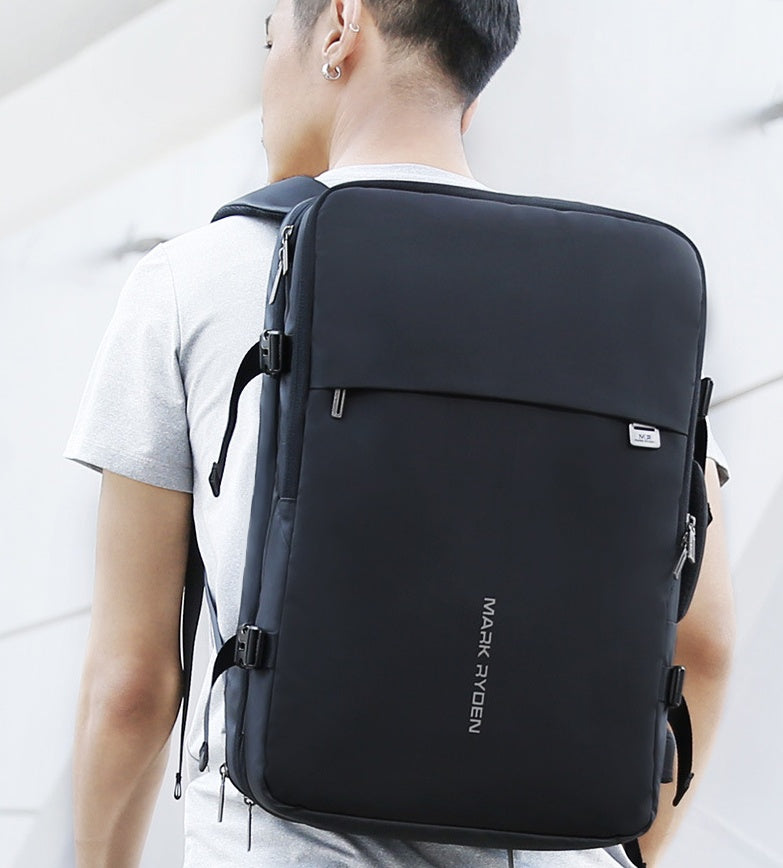 Mark Ryden Anti-Theft Backpack w/USB charging Port (Black)