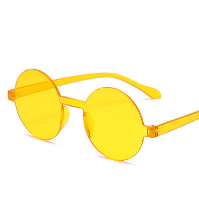 Colorful Rimless sunglasses