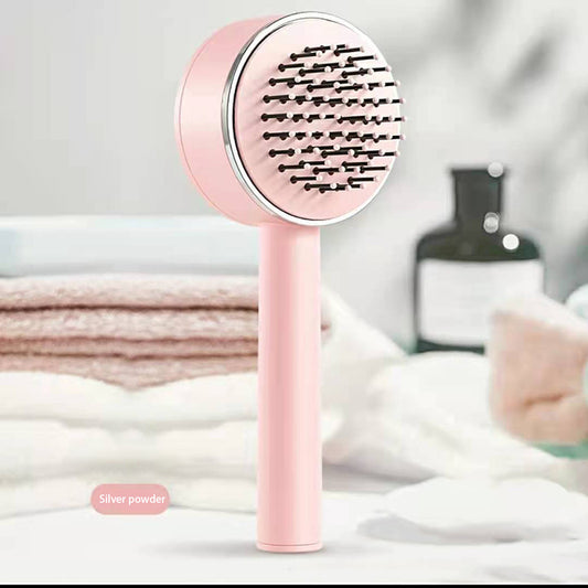 Rechargeable Self-cleaning Hair Brush w/Anti-Static Airbag Massage Comb  (Multiple Colors)