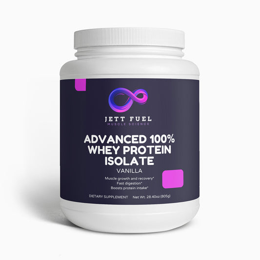 Jett Fuel Advanced 100% Whey Protein Isolate (Vanilla)