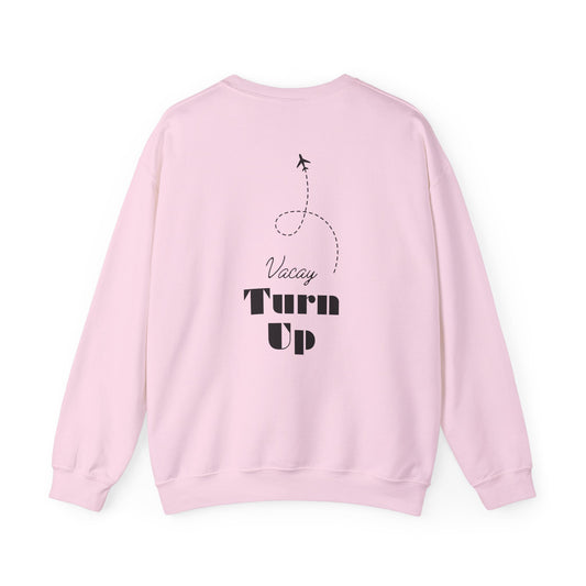 The Jettsetter "Vacay Turn Up" Unisex Heavy Blend™ Crewneck Sweatshirt