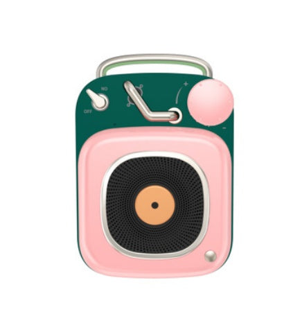 Retro Portable Mini Speaker (Multiple Colors)