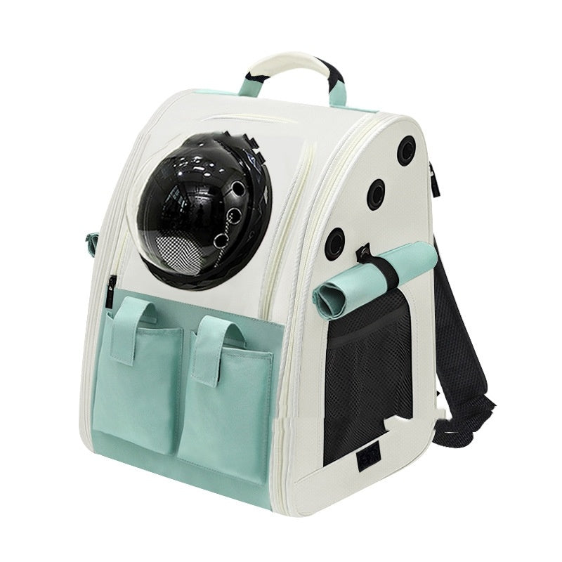 Travel Small Pet Carrier Foldable Space Capsule Backpack (Multiple Colors)