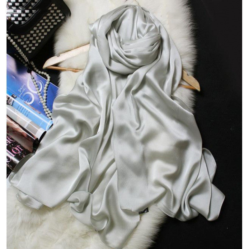 Silk Blend Large Travel Scarf (Multiple Colors)