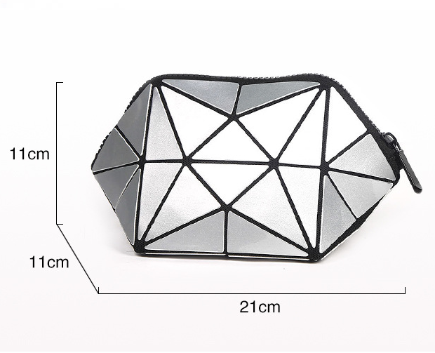 Geometric Cosmetic Bag For Women