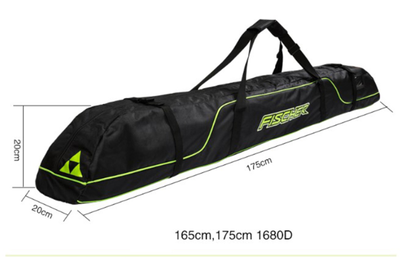 Ski Gear Travel Bag (Black/Green) Multiple Sizes