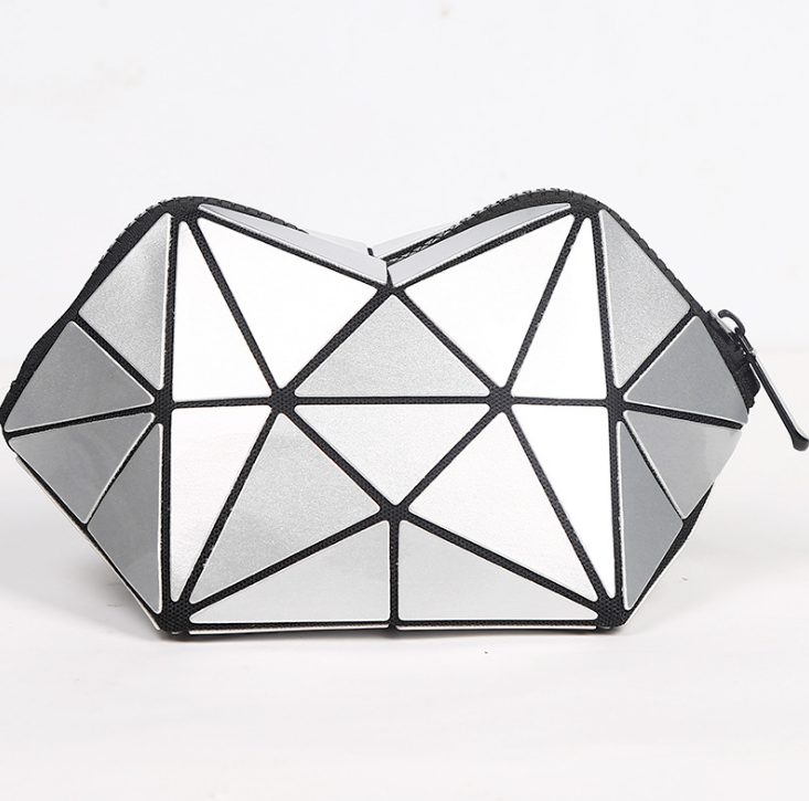 Geometric Cosmetic Bag For Women