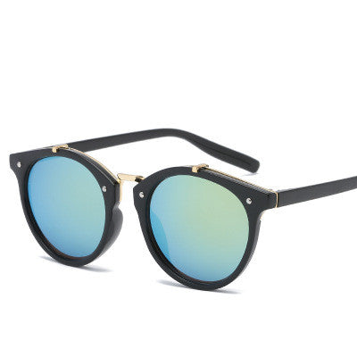 Unisex Round Rivit Sunglasses (Multiple Colors)