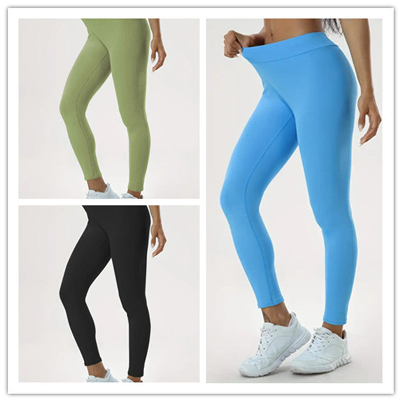 Women's Butt Enhancing Yoga Pants High Waist Lift High Elastic Tight Fitness Leggings (Multiple Colors)