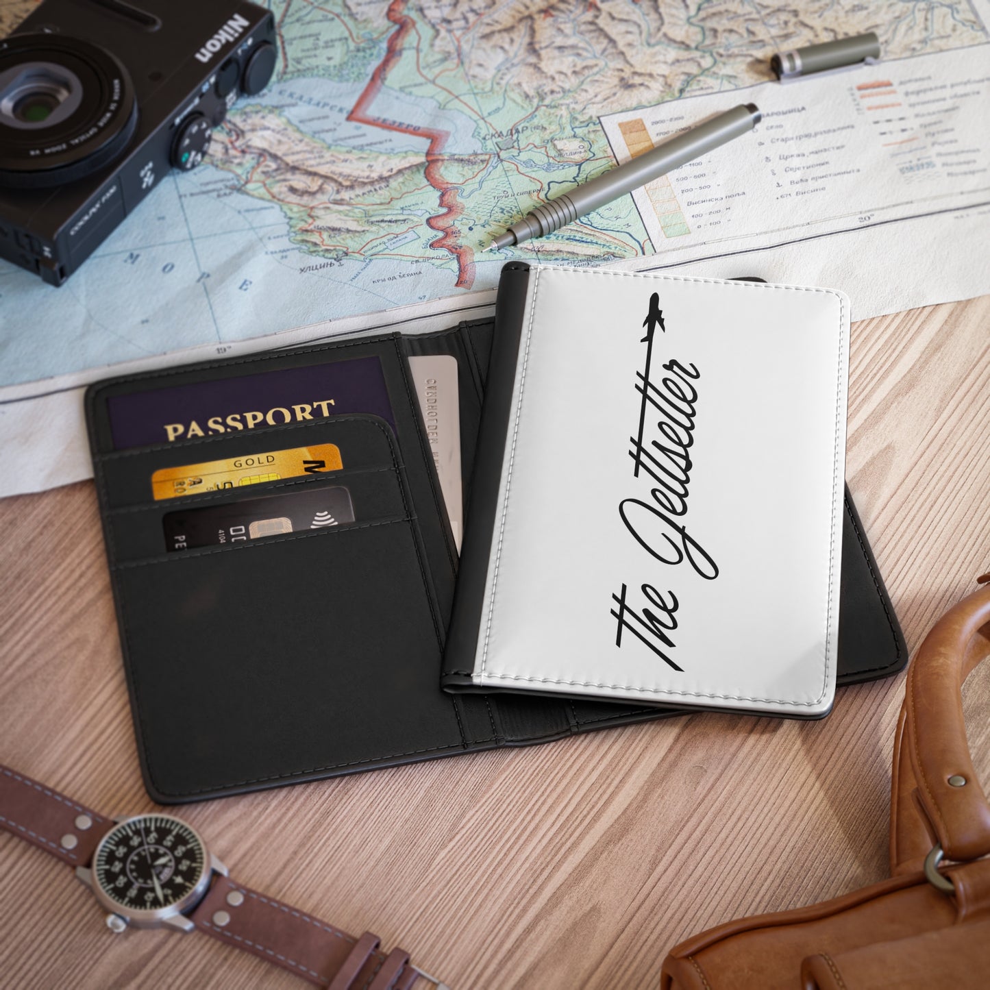 The Jettsetter Passport Cover