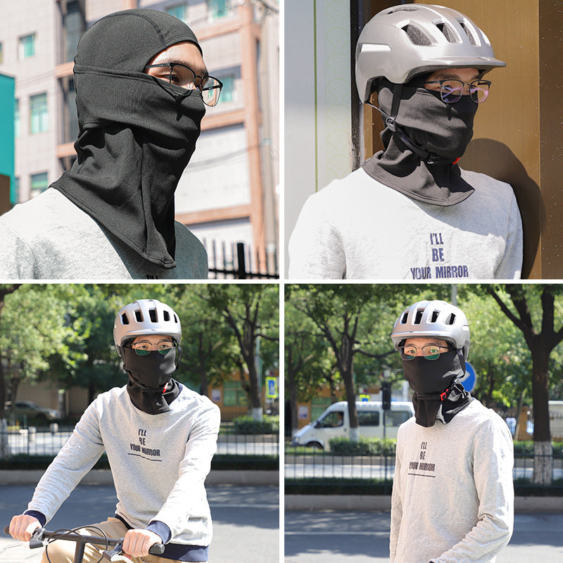 Windproof And Warm Balaclava (Black)