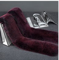 Faux Fur Plush Long Scarf (Multiple Colors)