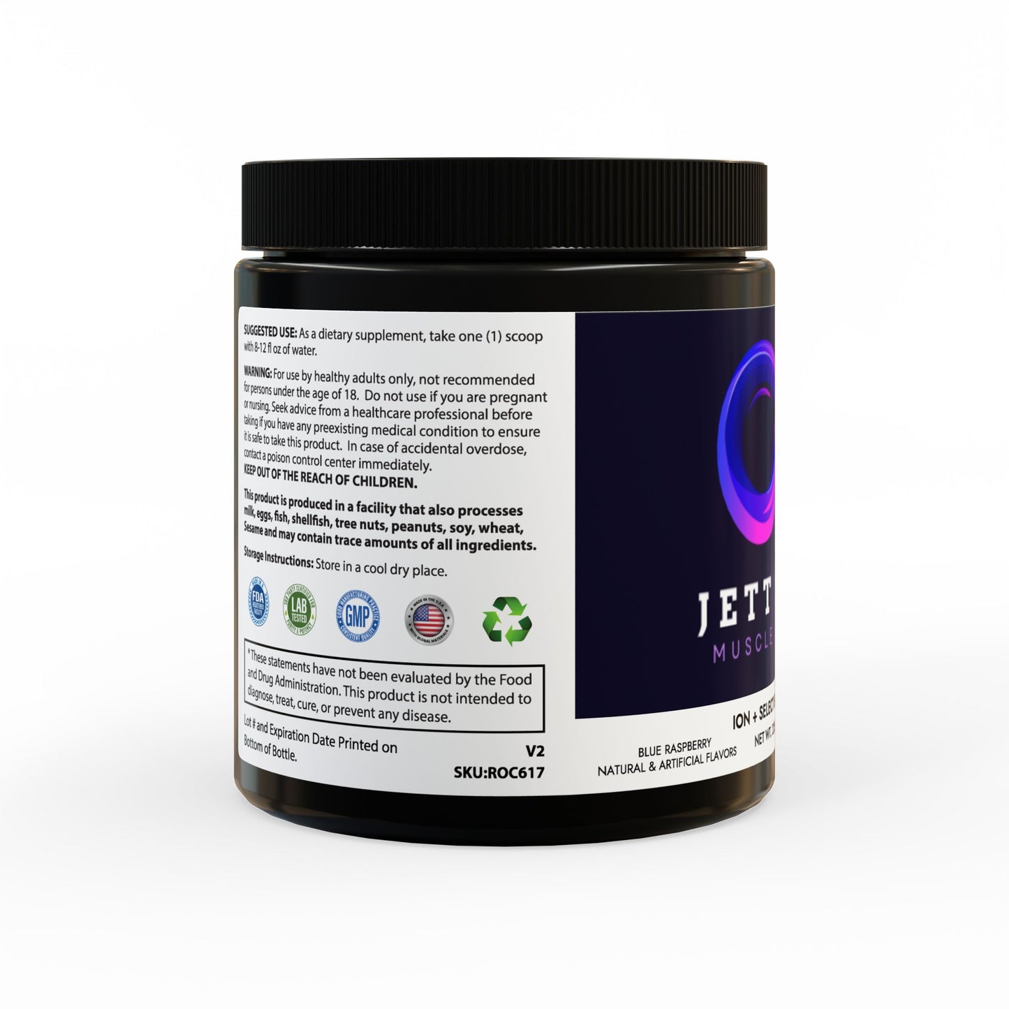 Jett Fuel ION + Select Electrolyte Supplement (225g, 7.9oz)