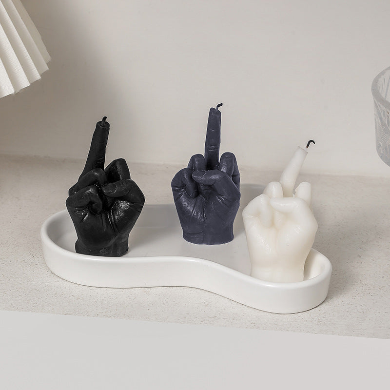 "The Finger" Travel Fragrant Candles (Multiple Colors)