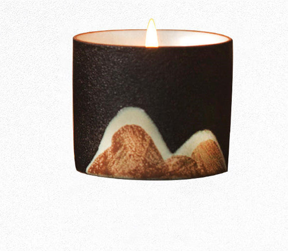 Scenic Ceramics Handcrafted Tea Cup Aromatherapy Candles (Multiple Colors)