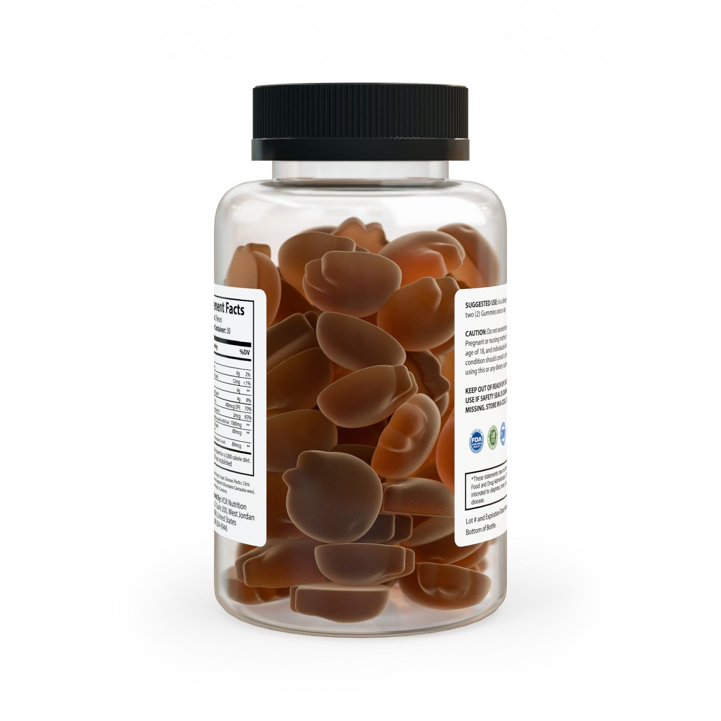 Jett Fuel Apple Cider Vinegar Gummies (60 Gummies)