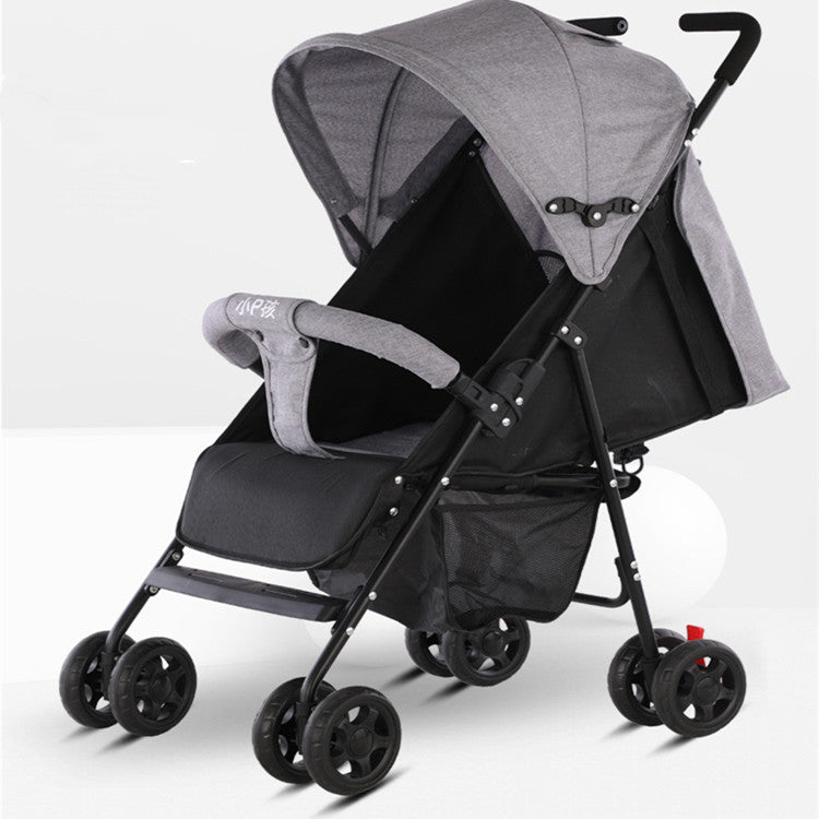 Lightweight Foldable Canopy Baby Stroller (Multiple Colors)