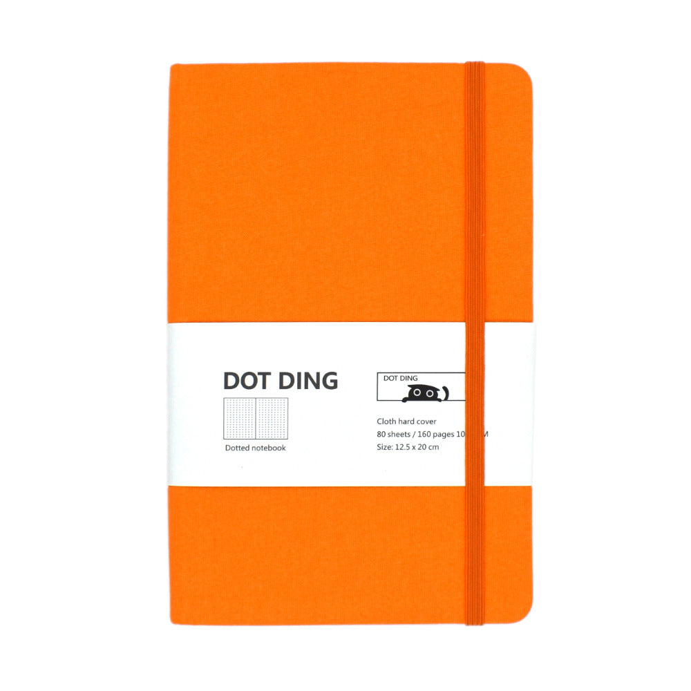 Dot Ding Canvas Point Grid Travel Journal (Multiple Colors)