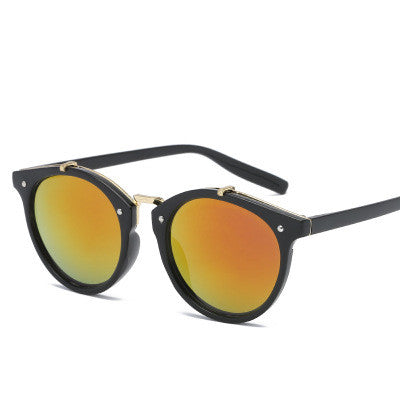 Unisex Round Rivit Sunglasses (Multiple Colors)