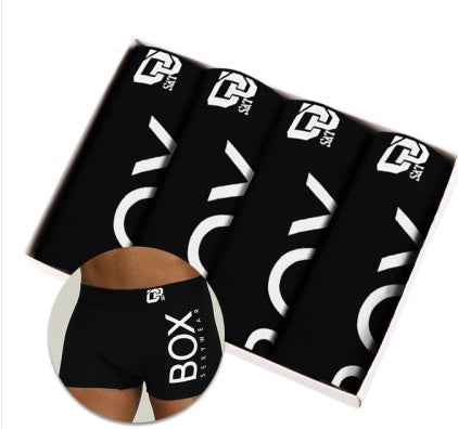 4Pc Boxershorts for Men Boxer Short Underwear Man Panties (Multiple Colors)